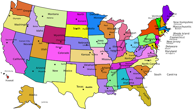 US States and Capitals