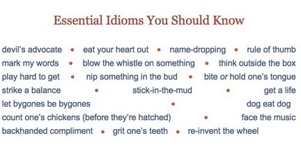 idioms
