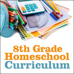 8th grade homeschool curriculum
